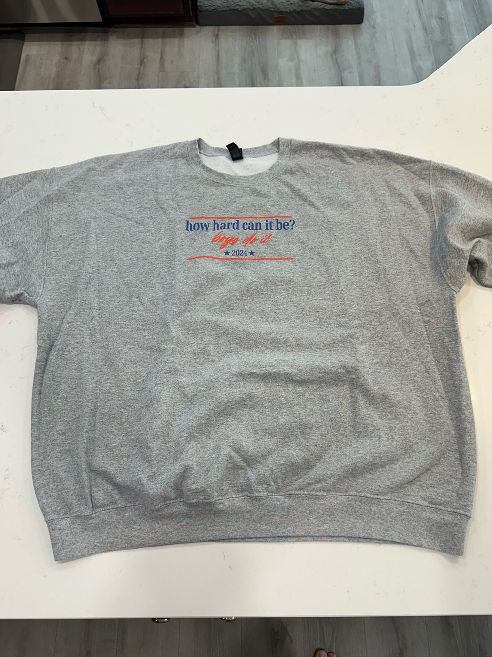 Grey Crew Neck Sweatshirt